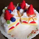 【フェルトケーキ】ショートケーキ、ラズベリームース【作ってみた】